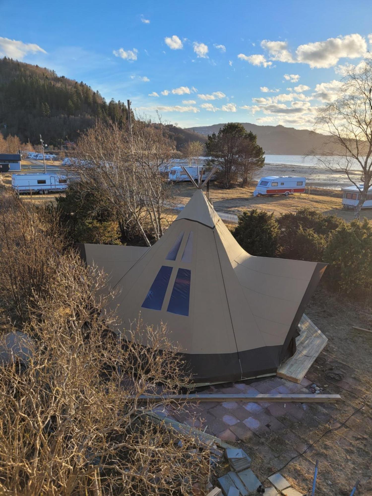 Strandheimen Guesthouse Melhus Buitenkant foto