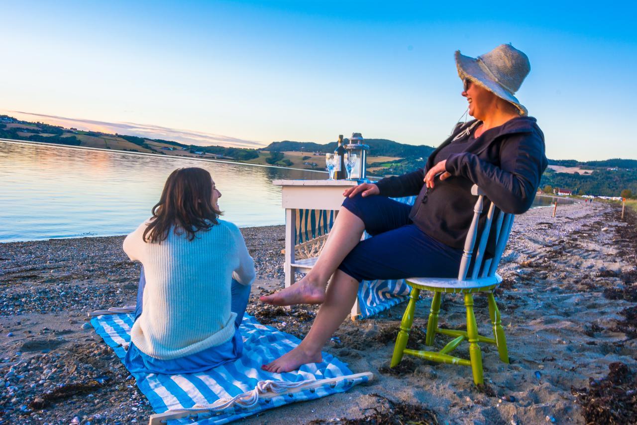 Strandheimen Guesthouse Melhus Buitenkant foto